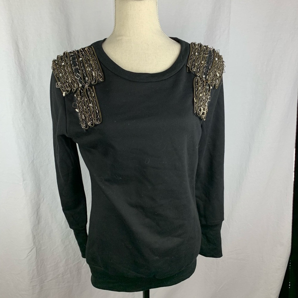 Navie black sweater